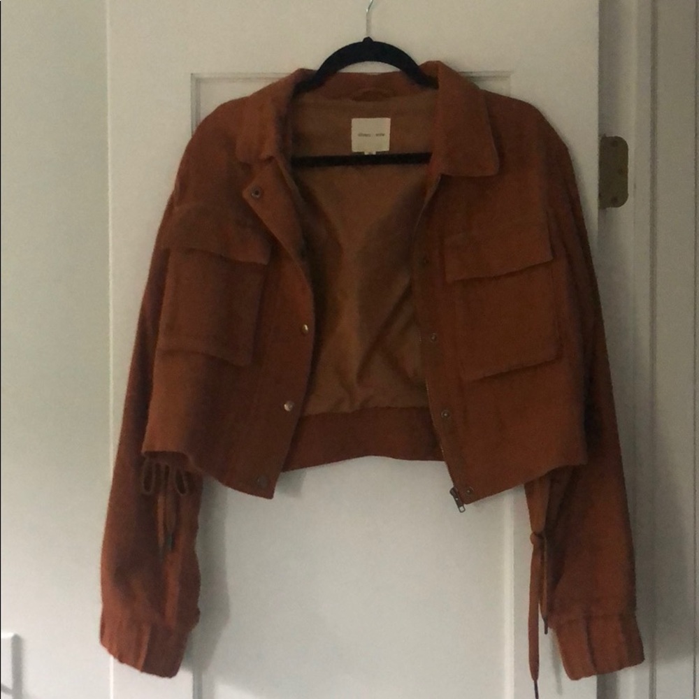 NWOT cropped corduroy jacket urban outfitters